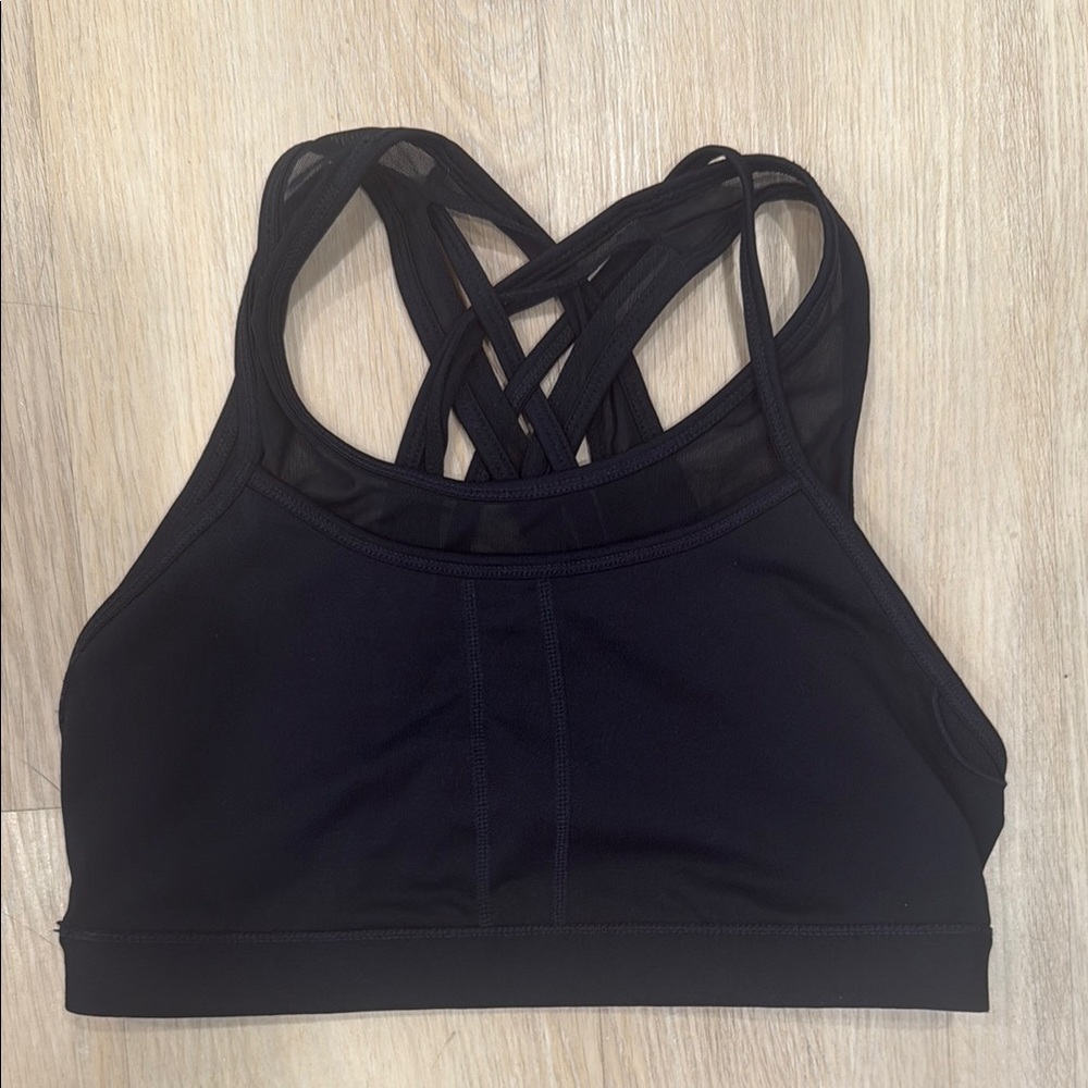 Women's Black Sports Bra